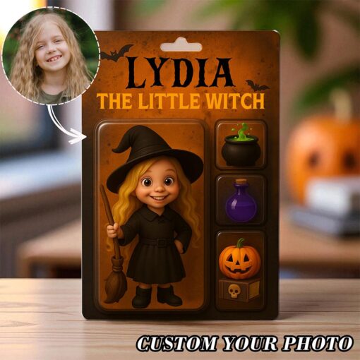 Personalized Witch Action Figure Acrylic Plaque NPND5190805 - Image 2