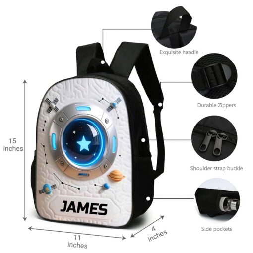 Personalized Aerospace Backpack QFHM5010802 - Image 3