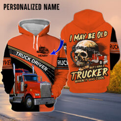 Personalized Truck Driver 3D All Over Printed Clothes UKHH5190803