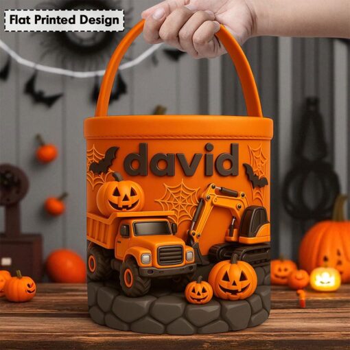 Personalized Halloween Trick or Treat Bag NPND5270801 - Image 2