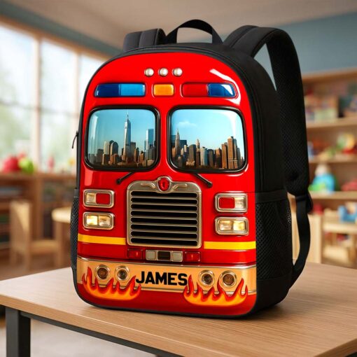 Personalized Back To School Backpack, School Bag For Kid UKHM5060802 - Image 3