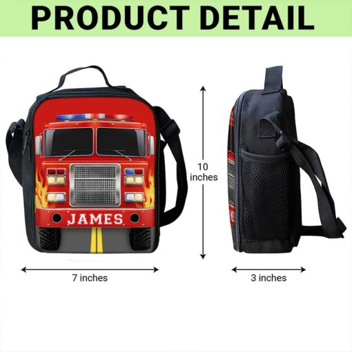 Custom Kids Backpack - Personalized Back To School Gifts For Kids - Racing To Save The Day PMTZ5060804 - Image 7