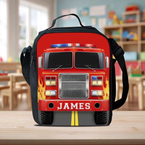 Custom Kids Backpack - Personalized Back To School Gifts For Kids - Racing To Save The Day PMTZ5060804 - Image 3