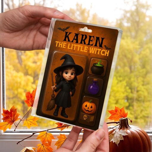 Personalized Witch Action Figure Acrylic Plaque NPND5190805 - Image 3