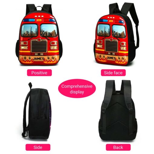 Personalized Back To School Backpack, School Bag For Kid UKHM5060802 - Image 5