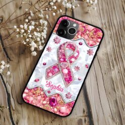 Personalized Breast Cancer Phone Case QFTD5140801