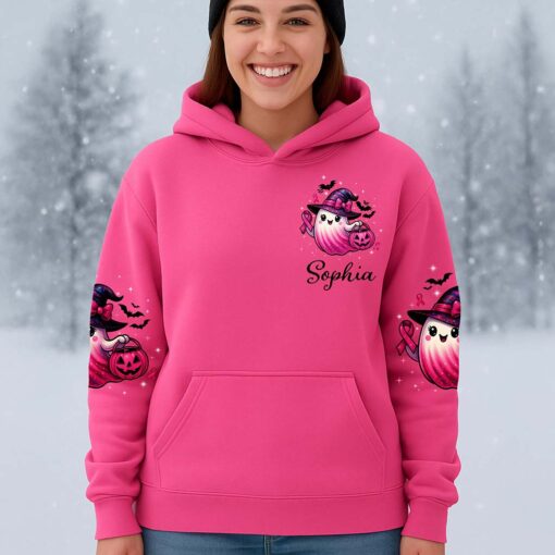 Personalized Breast Cancer 3D All Over Printed Clothes UKPY5200801 - Image 2