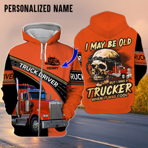 Personalized Truck Driver 3D All Over Printed Clothes UKHH5190803 - Image 3