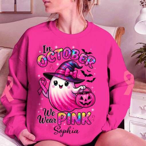 Custom Breast Cancer Awareness 3D All Over Printed Clothes UKPY5270801 - Image 4