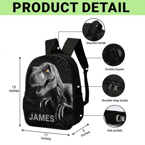 Personalized Back To School Backpack, School Bag For Kid UKTZ5140802 - Image 6
