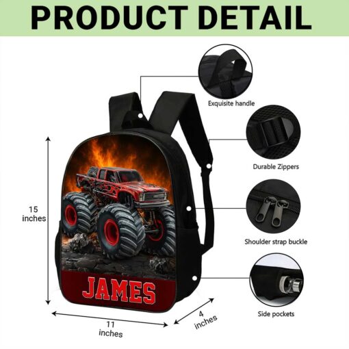 Personalized Back To School Backpack, School Bag For Kid UKTZ5120803 - Image 8