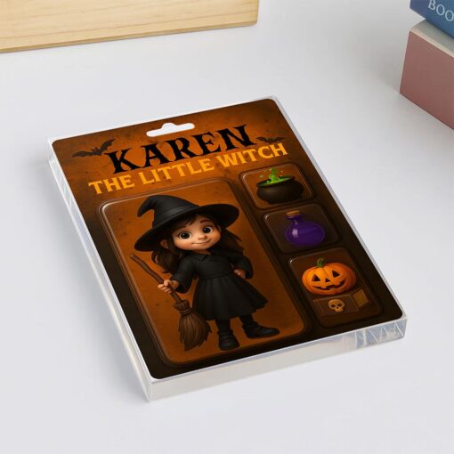 Personalized Witch Action Figure Acrylic Plaque NPND5190805 - Image 4