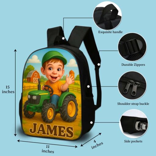 Personalized Back To School Backpack UKTD5070802 - Image 3