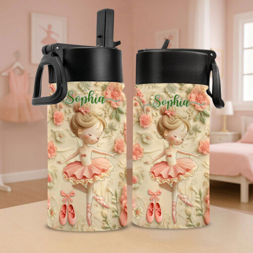 Personalized Ballet Back To School Backpack, School Bag For Kid UKPY5080803 - Image 5