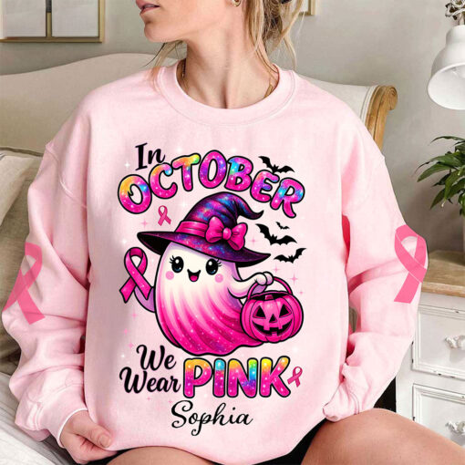Custom Breast Cancer Awareness 3D All Over Printed Clothes UKPY5270801 - Image 3
