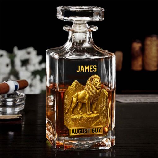 Personalized August Guy Whiskey Decanter Set UKND5070803 - Image 3