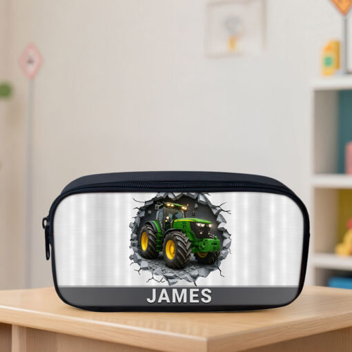 Personalized Tractor Back To School Backpack, School Bag For Kid UKTZ5020801 - Image 4