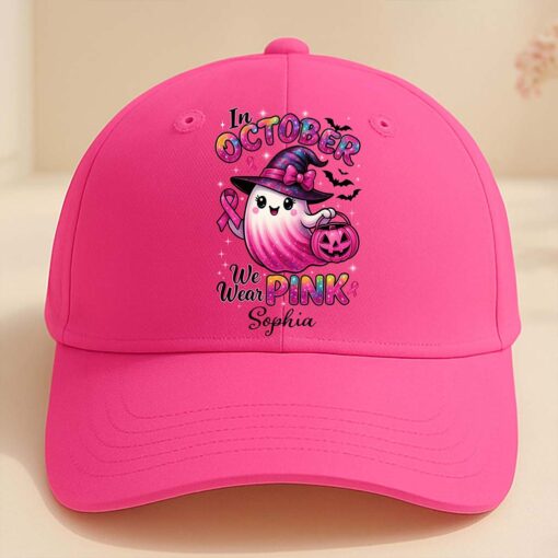 Personalized Breast Cancer 3D All Over Printed Cap UKPY5200802