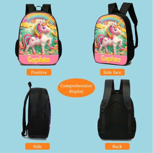 Personalized Unicorn Backpack QFND5010805 - Image 7