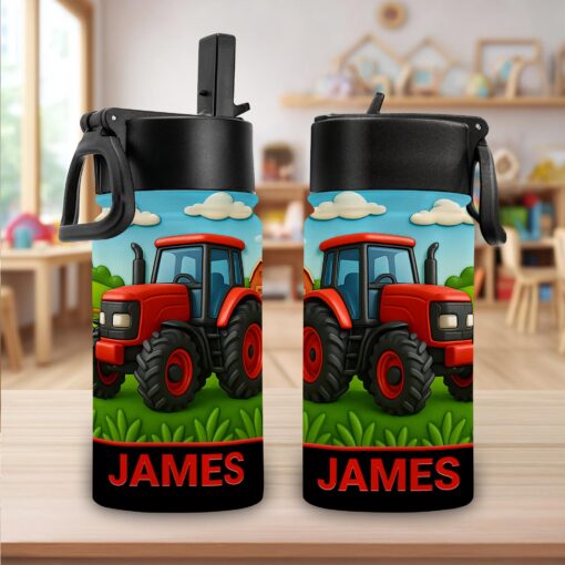 Personalized Red Tractor Back To School Backpack UKHA5050801 - Image 6