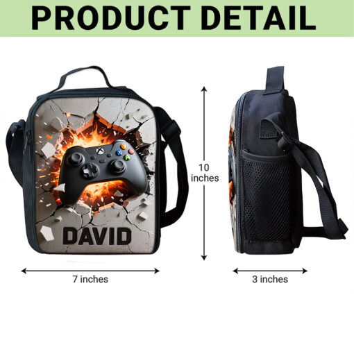 Personalized Game Back To School Backpack, School Bag For Kid UKTO5130801 - Image 6
