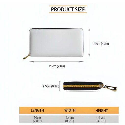 Personalized Breast Cancer Leather Handbag, Wallet QFTD5140802 - Image 9