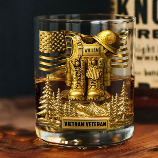 Personalized Vietnam Veteran  Whiskey Decanter Set UKTO5160803 - Image 6