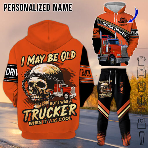 Personalized Truck Driver 3D All Over Printed Clothes UKHH5190803 - Image 2