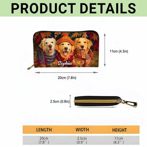 Custom Golden Retriever  Halloween Leather Handbag UKTZ5220801 - Image 7