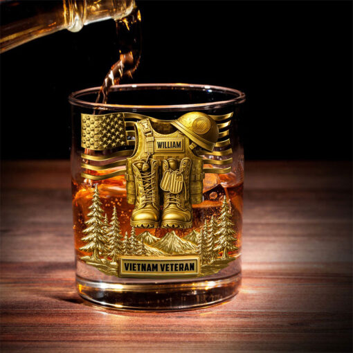 Personalized Vietnam Veteran  Whiskey Decanter Set UKTO5160803 - Image 2