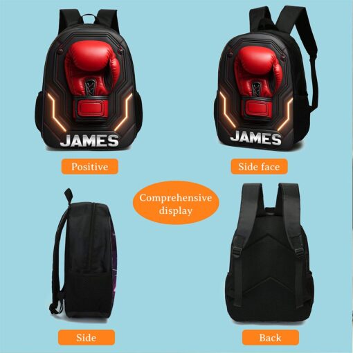 Custom boxing themed backpack set THND5180806 - Image 7