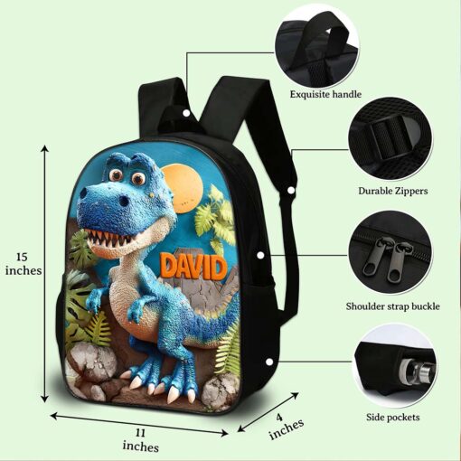 Personalized Dinosaur Backpack NPND5070804 - Image 6