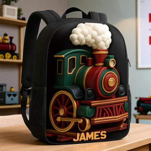 Personalized Train Backpack NPND5120803 - Image 3