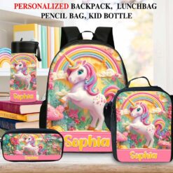 Personalized Unicorn Backpack QFND5020802
