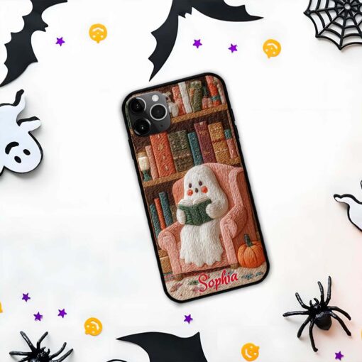 Personalized Cozy Ghost Reader Phone Case QFHM5040803 - Image 4