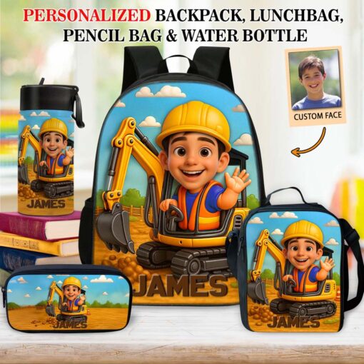 Personalized Back To School Backpack, School Bag For Kid UKHM5020803