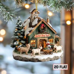 Custom Lamp Farm Christmas Ornament THHM5100901