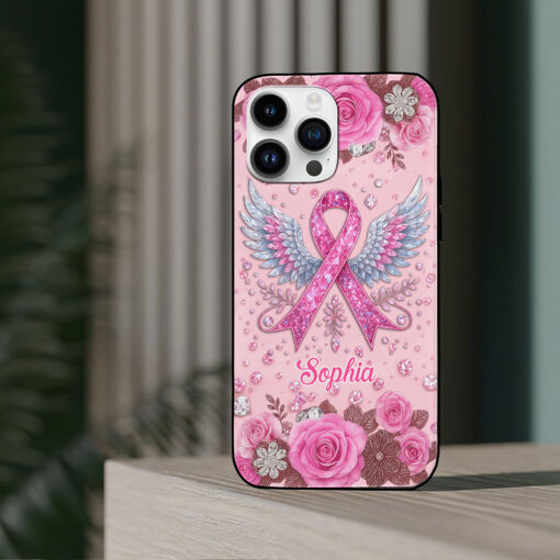 Custom Breast Cancer Phone Case UKTD5110901