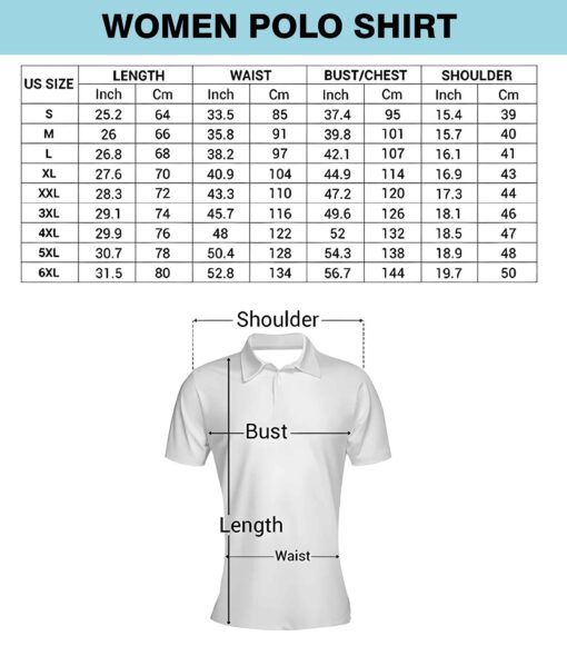 Custom Breast Cancer Polo For Golfer THTZ5030903 - Image 5
