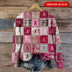 Breast Cancer Patchwork Shirt NPNT5130902