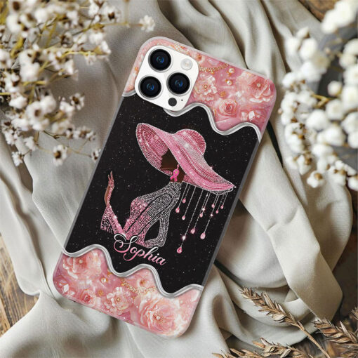 Custom Breast Cancer Awareness Phone Case UKTO5130901 - Image 2
