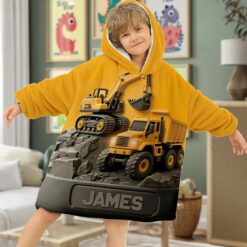 Personalized Kid Blanket Hoodie QFHM5250903