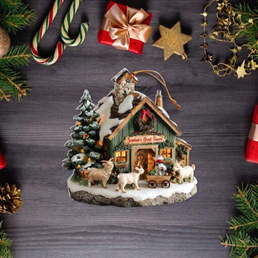 Custom Lamp Farm Christmas Ornament THHM5100901 - Image 2