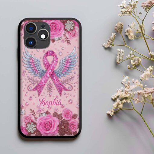 Custom Breast Cancer Phone Case UKTD5110901 - Image 3