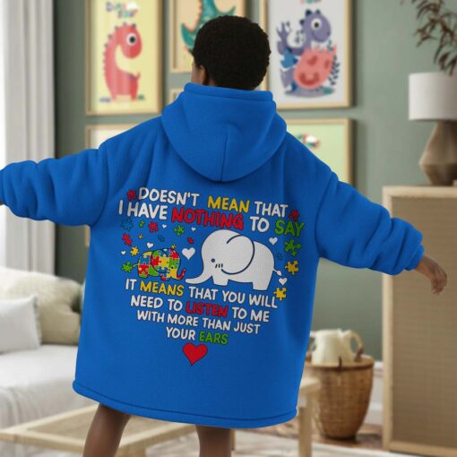 Personalized Kid Blanket Hoodie QFHM5260904 - Image 3