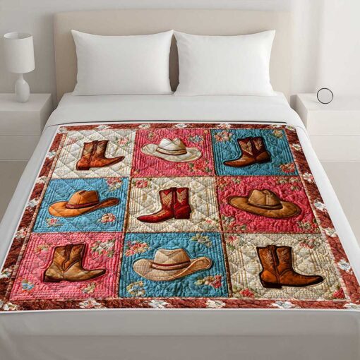 Cowgirl Quilted Blanket UKTZ5050905 - Image 3