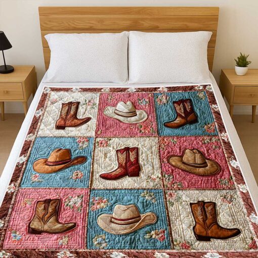 Cowgirl Quilted Blanket UKTZ5050905 - Image 3