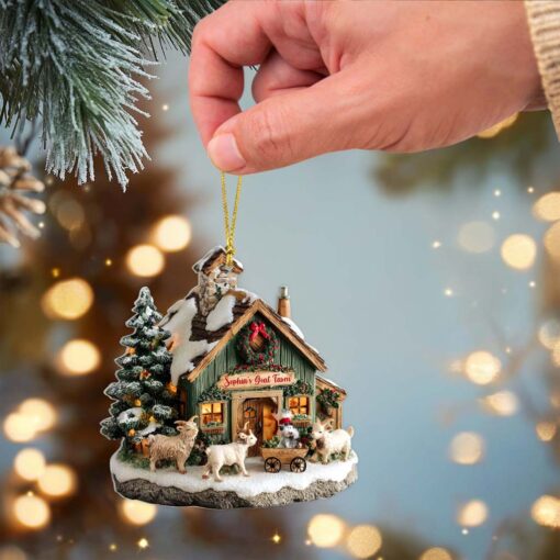 Custom Lamp Farm Christmas Ornament THHM5100901 - Image 3