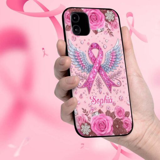 Custom Breast Cancer Phone Case UKTD5110901 - Image 2