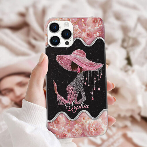 Custom Breast Cancer Awareness Phone Case UKTO5130901